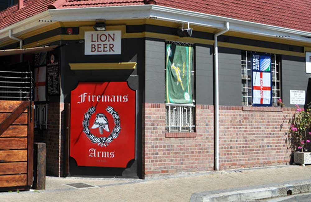 Fireman's Arms is one of the oldest and best sports bars in Cape Town