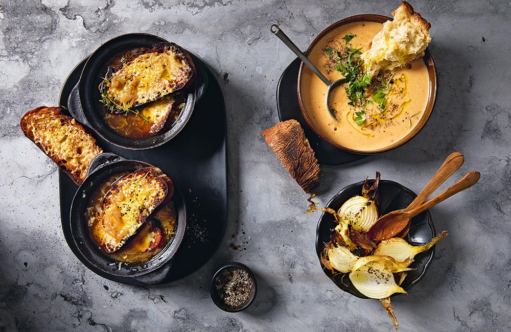 The Good Stuff Cookbook Miso Onion Soup
