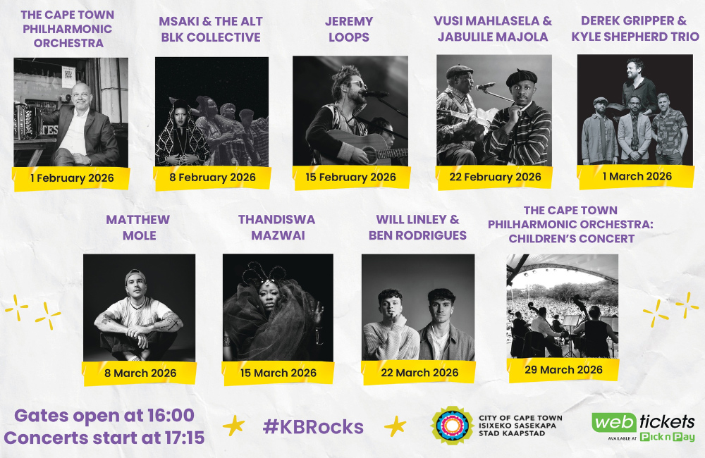 Kirstenbosch Summer Sunset Concerts