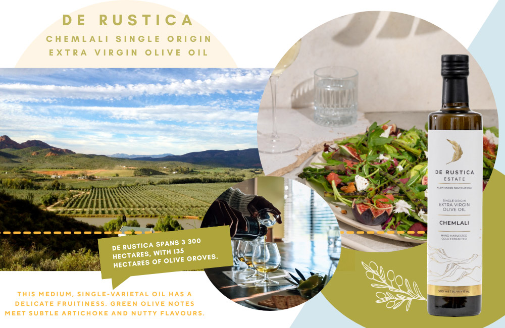De Rustica Chemlali Single Origin Extra Virgin Olive Oil