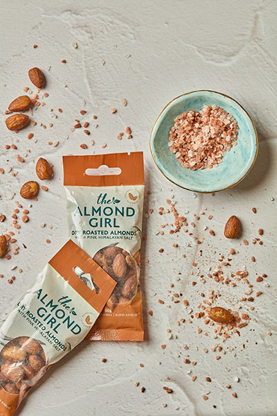 The Almond Girl roasted almonds