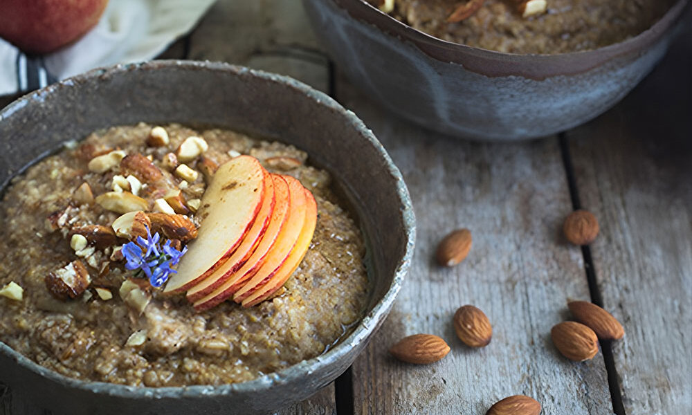 Instant Pot Apple Pie Steel Cut Oats