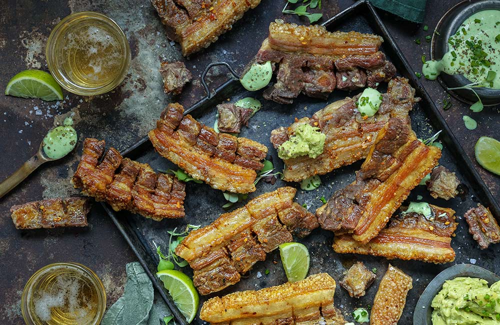 chicharrones, game day recipes
