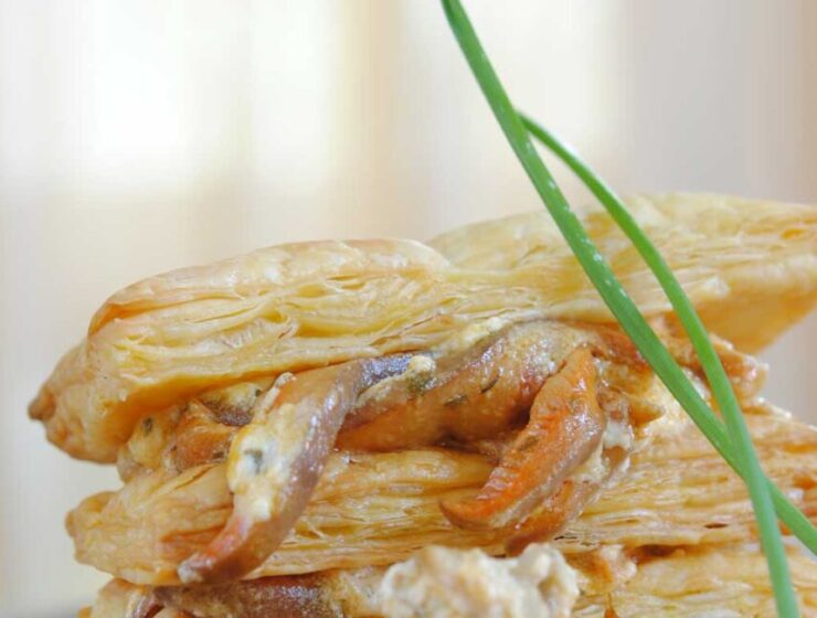 Wild Mushroom Mille-feuille
