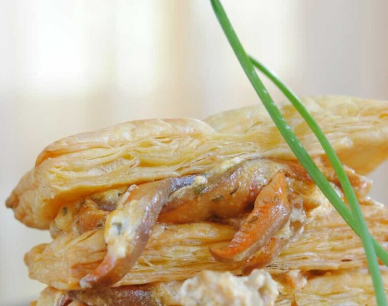 Wild Mushroom Mille-feuille