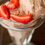 Roasted Strawberry and Balsamic Ice Cream