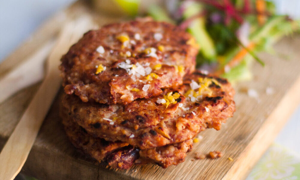 Kidney Bean and Couscous Cakes Recipe