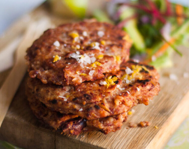 Kidney Bean and Couscous Cakes Recipe