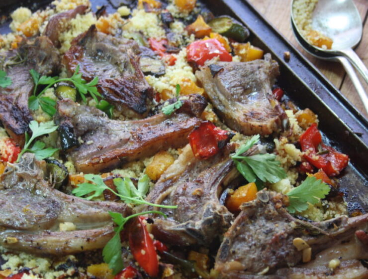 Delicious Lamb Tray Bake