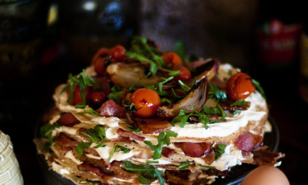 Breakfast Bacon Stack Recipe