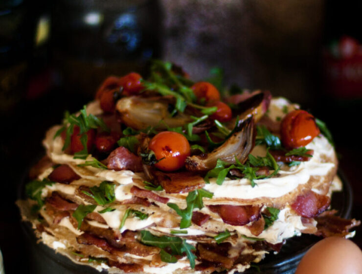 Breakfast Bacon Stack Recipe