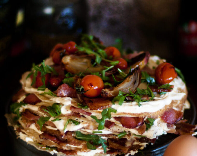 Breakfast Bacon Stack Recipe