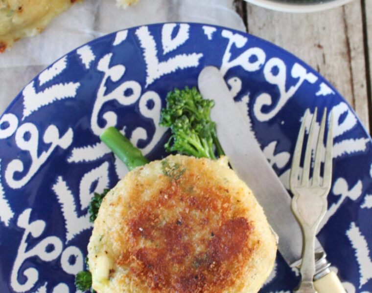 Gooey Smoked Cheese-filled Fishcakes