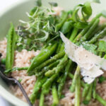 Asparagus & Pea Risotto Recipe
