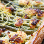 Zesty Asparagus and Chevin Tart
