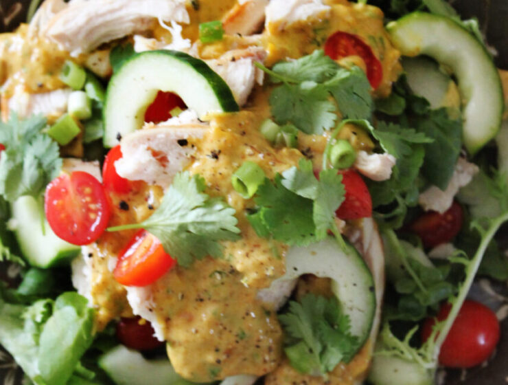 Good ol' Coronation Chicken Salad