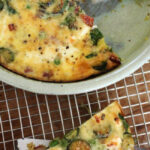 Pea, Pancetta, Courgette & Feta Frittata