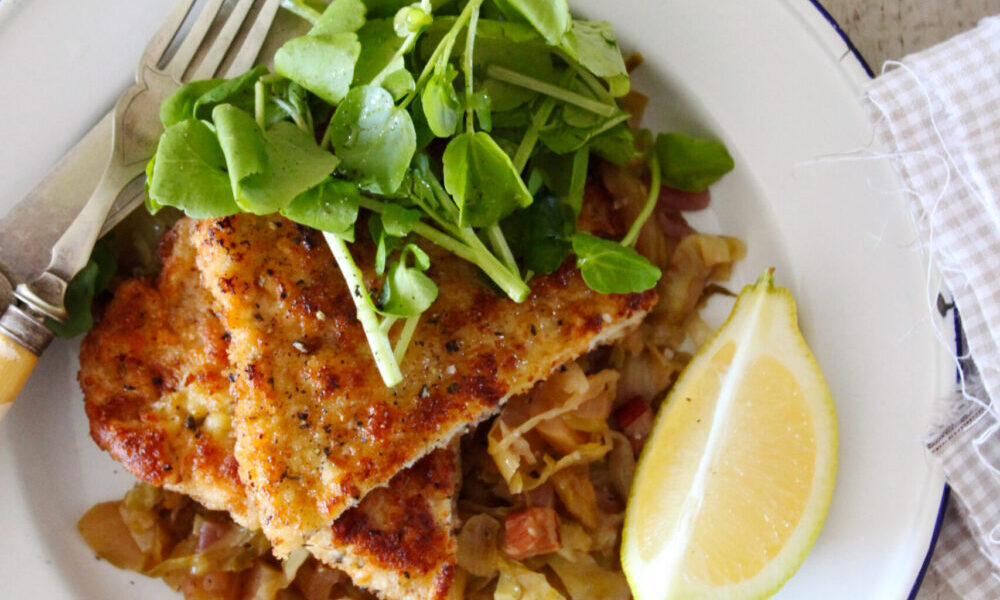 Lemon and Thyme Pork Schnitzel