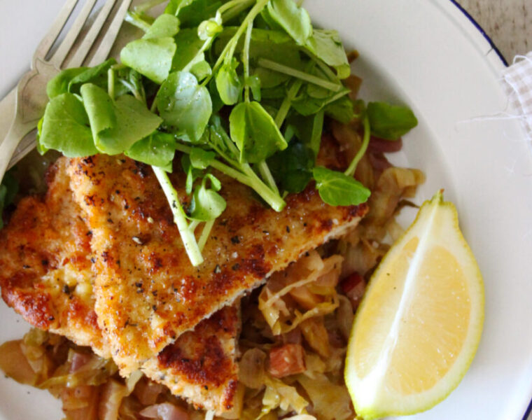 Lemon and Thyme Pork Schnitzel