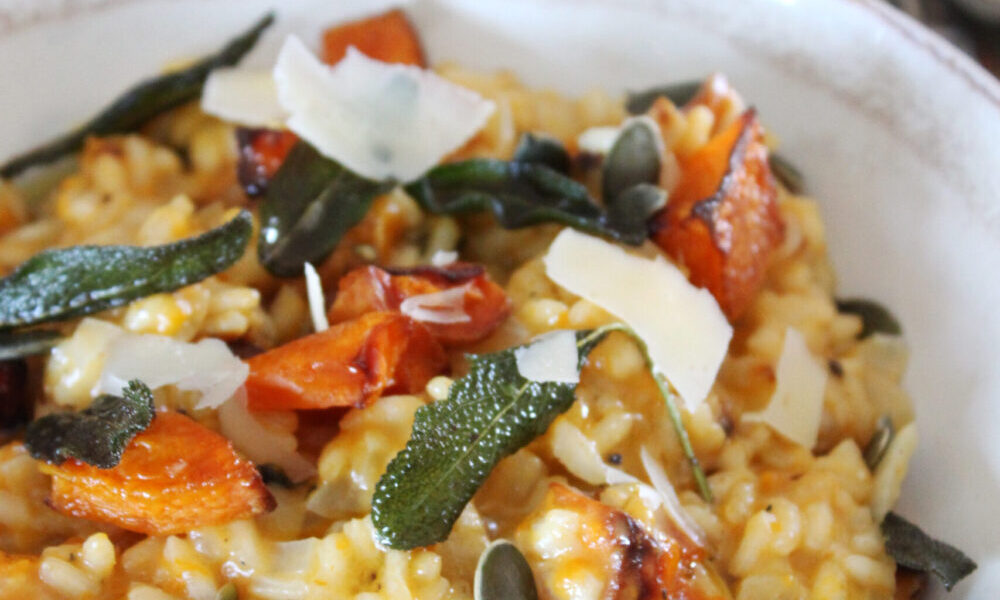 Roasted Butternut and Sage Risotto Recipe