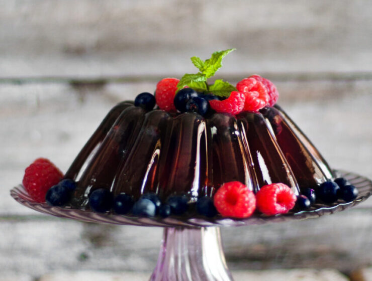 Blueberry wobble, a blueberry summer delight!