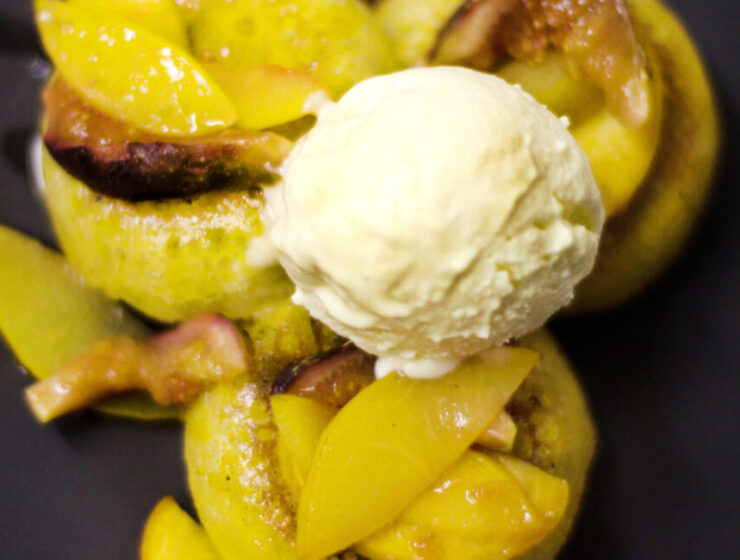 Orange Van der Hum Savarins. A cheeky, delectable dessert!