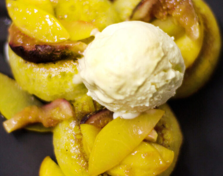 Orange Van der Hum Savarins. A cheeky, delectable dessert!
