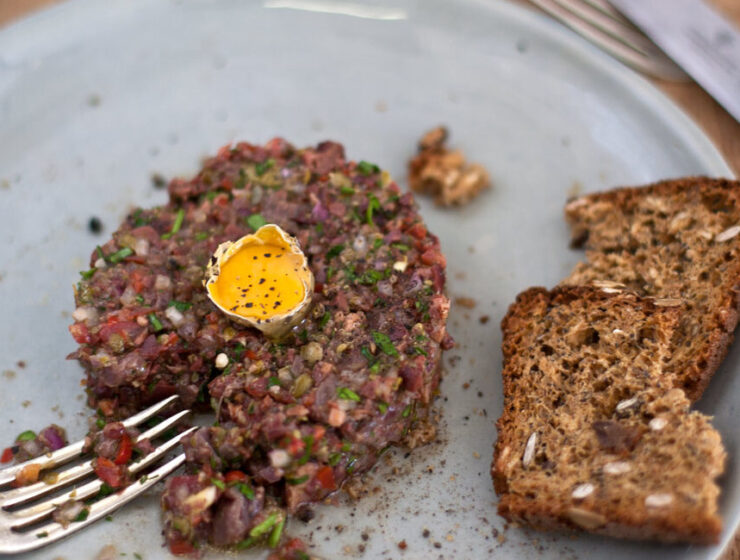 duck heart tartare recipe