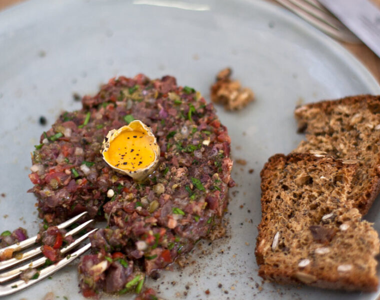 duck heart tartare recipe