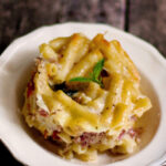 Creamy Macaroni with Salami & Chilli
