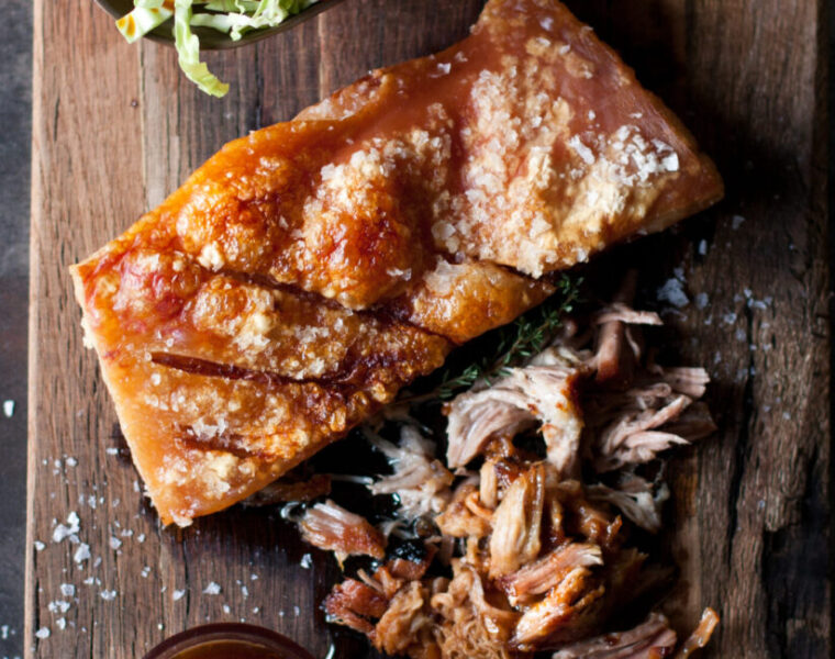 Pulled Pork with Sticky Plum Sauce