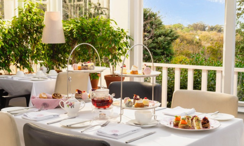 High tea at The Cellars Hohenort, Constantia