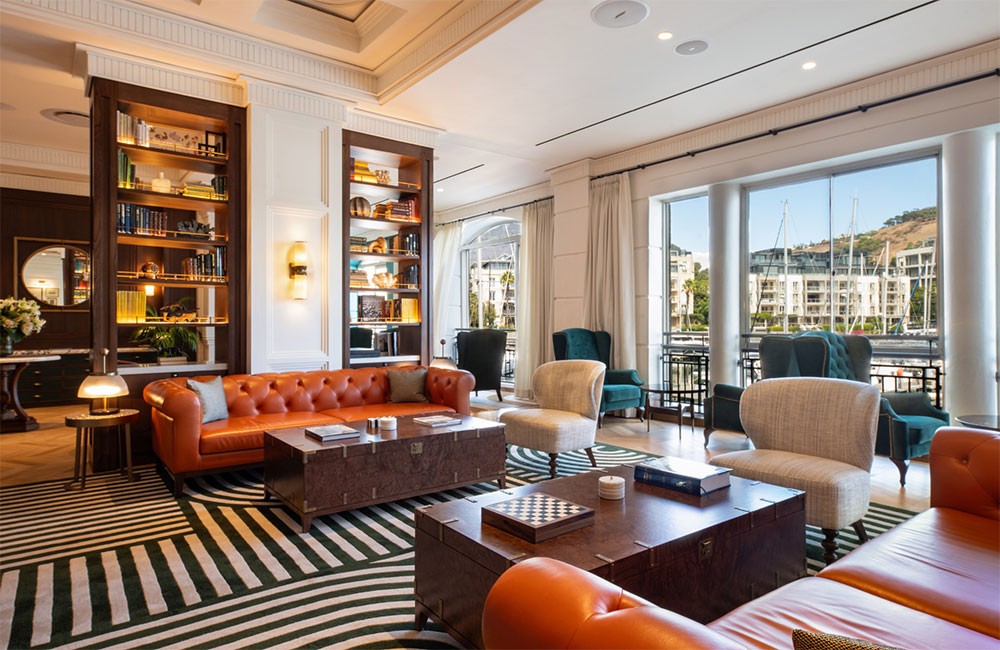 library at Cape Grace