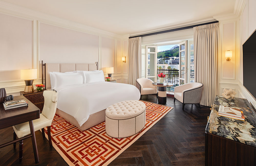 Cape Grace Hotel Bedroom Site