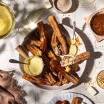 Churros with Salted Caramel Sauce