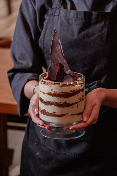 East City Grill, Cape Town, Feast for 4 menu | Peppermint Crisp tifle