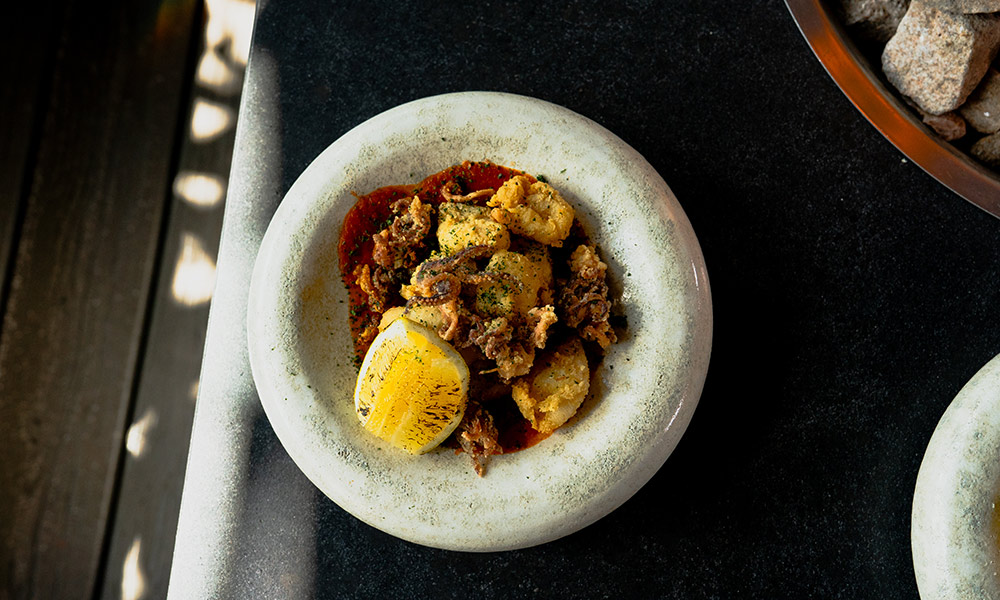 Patagonian Squid | Restaurant Week at The 11th Floor, Johannesburg