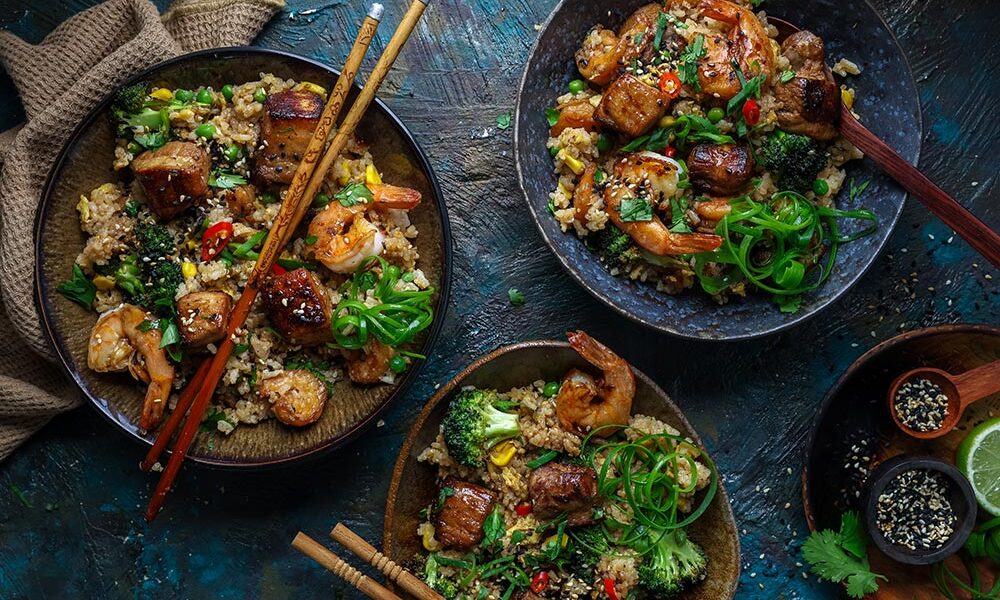 Pork Belly & Prawn Fried Rice