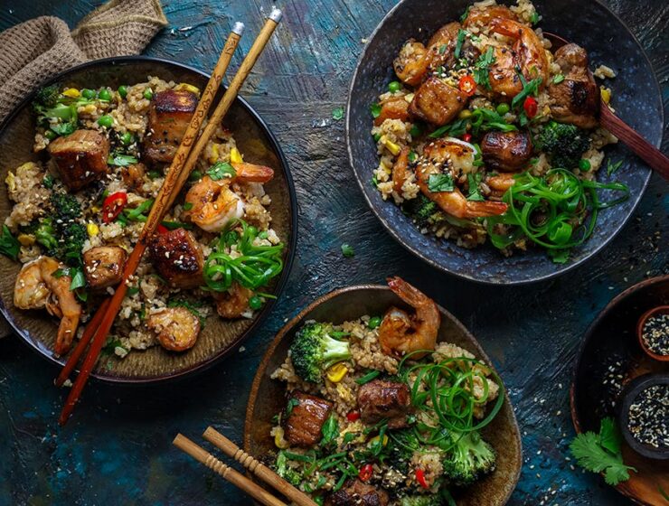 Pork Belly & Prawn Fried Rice