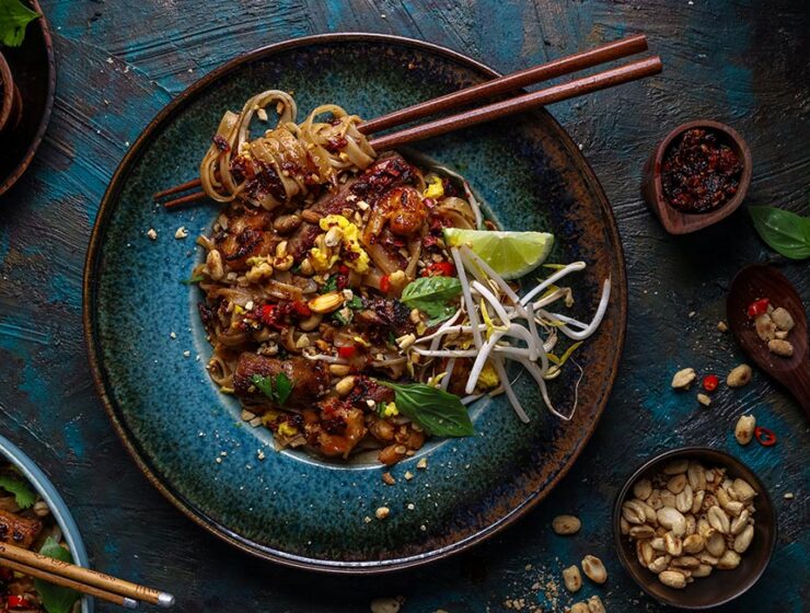 Pork Fillet & Prawn Pad Thai