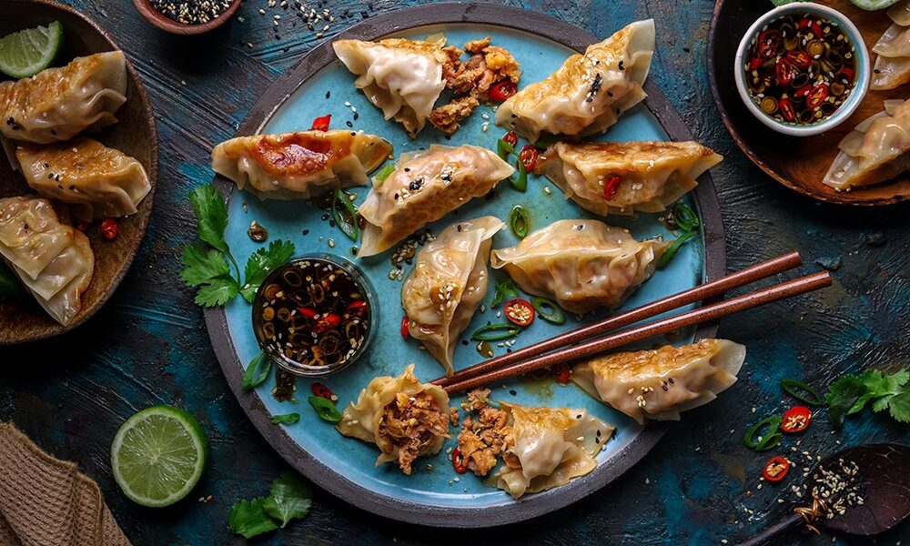 Pork Mince & Prawn Potstickers