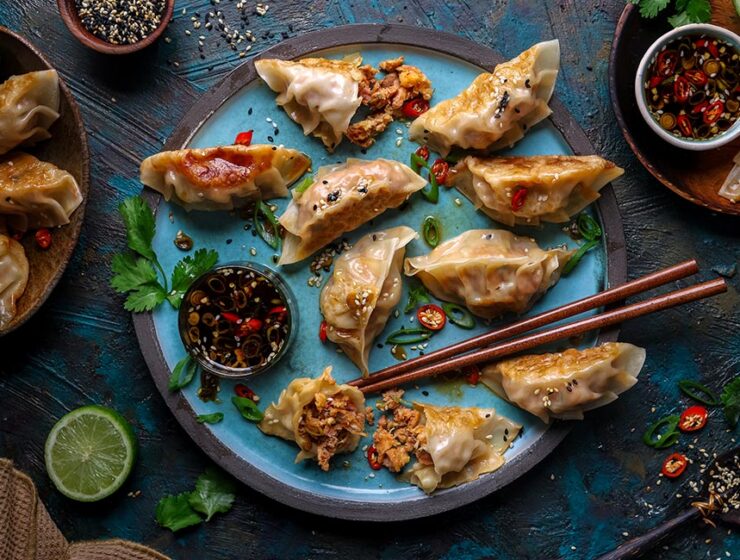 Pork Mince & Prawn Potstickers