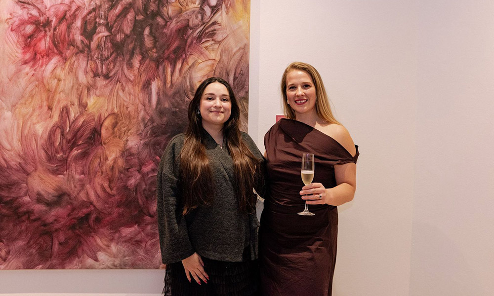 The President Hotel, Cape Town, welcomes artist Zarah Cassim for the next chapter of the art series In Residence | Photography by Nicole Landman
