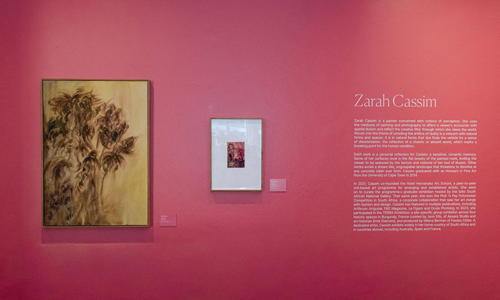 The President Hotel, Cape Town, welcomes artist Zarah Cassim for the next chapter of the art series In Residence | Photography by Nicole Landman
