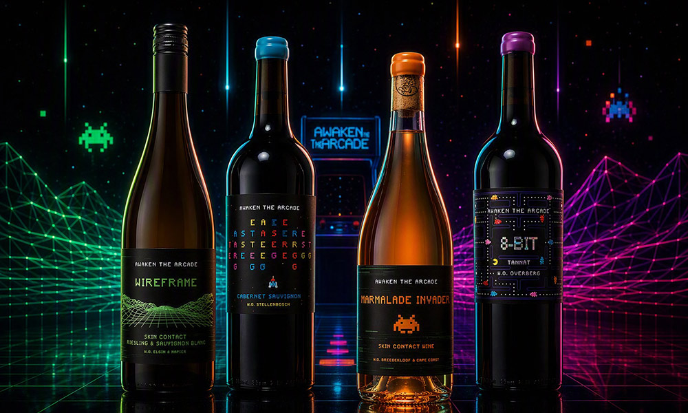 Awaken the Arcade wine range by Bruce Jack Wines