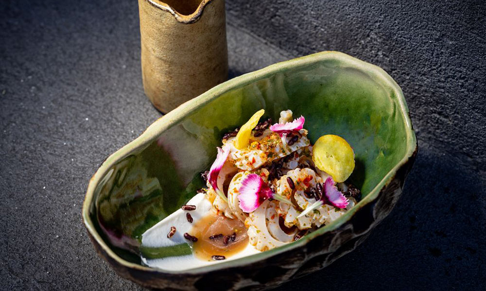 COY False Bay Chokka Sugarcane and Smoked Ayib | Image by JAN-RAS PHOTOGRAPHY