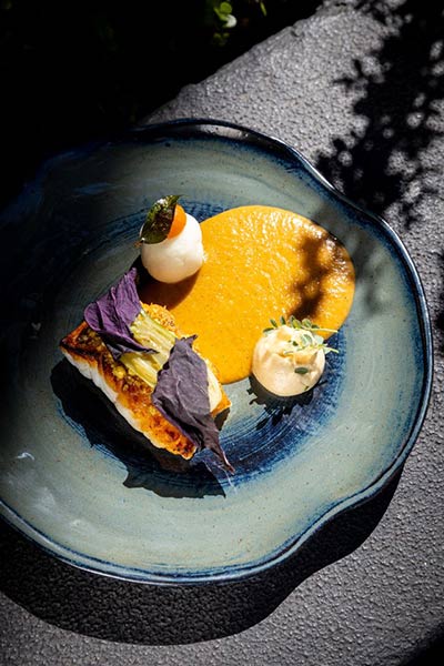 COY Maize-crusted kingklip with Banga bisque | Image by JAN-RAS PHOTOGRAPHY